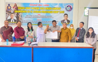 BPJS Ketenagakerjaan Tandatangani Kerja Sama PGI se-Kota Binjai