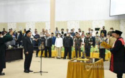 M Ilham Ritonga Dilantik Menjadi Ketua DPRD Sergai