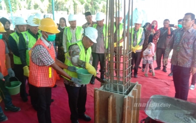 Pembangunan Kantor Pengadilan Agama Sibuhuan Dimulai