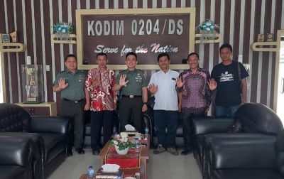 Dandim 0204/DS Apresiasi Peningkatan Kualitas Wartawan