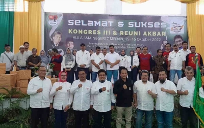 Dwi Sudarto Dan Malik Assalih Harahap Pimpin DPP IKA SMAN 7 Medan