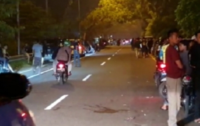 Balap Liar di Jalan Arteri Bandara Kualanamu Ganggu Calon Penumpang