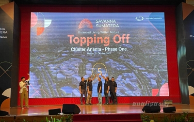 Savanna Sumatera Topping Off, Targetkan Rumah Siap Huni pada 2023