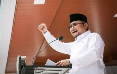 Menag Yaqut Ajak Santri Doakan Bangsa dan Ulama