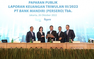 Gaspol! Laba Bersih Kuartal III 2022 Bank Mandiri Tembus Rp 30,7 Triliun