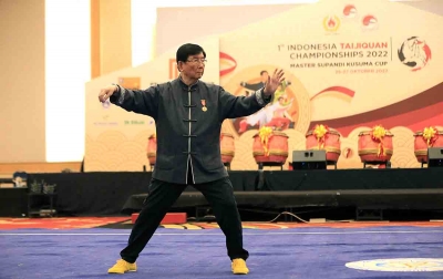 Ketua Umum PB W, Airlangga Hartarto: Indonesia Taijiquan Master Supandi Cup Diharapkan Jadi  Kalender Tetap  Wushu Indonesia