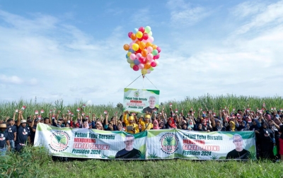Ingin Wujudkan Swasembada Gula, 500 Petani Tebu Sumut Deklarasikan Ganjar Presiden 2024