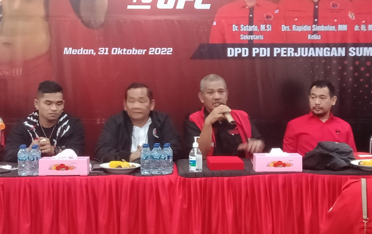 Sambut Kehadiran Jeka Saragih, PDI Perjuangan Sumut Janji Sokong Kader Atlet Berprestasi