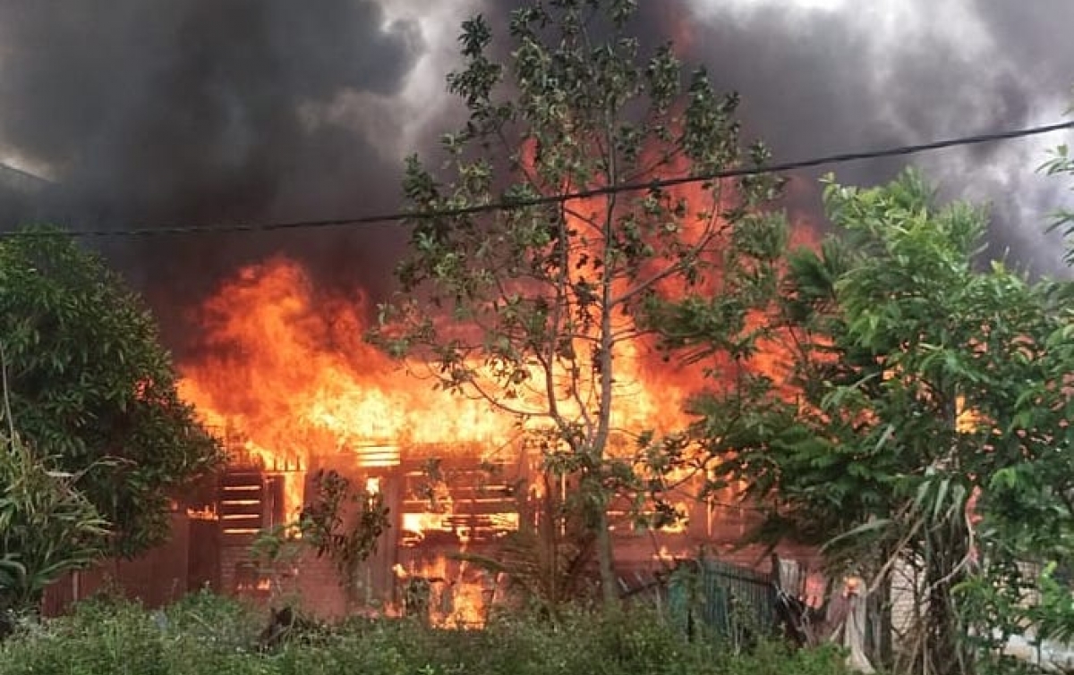 1 Unit Rumah di Padangsidimpuan Hangus Terbakar