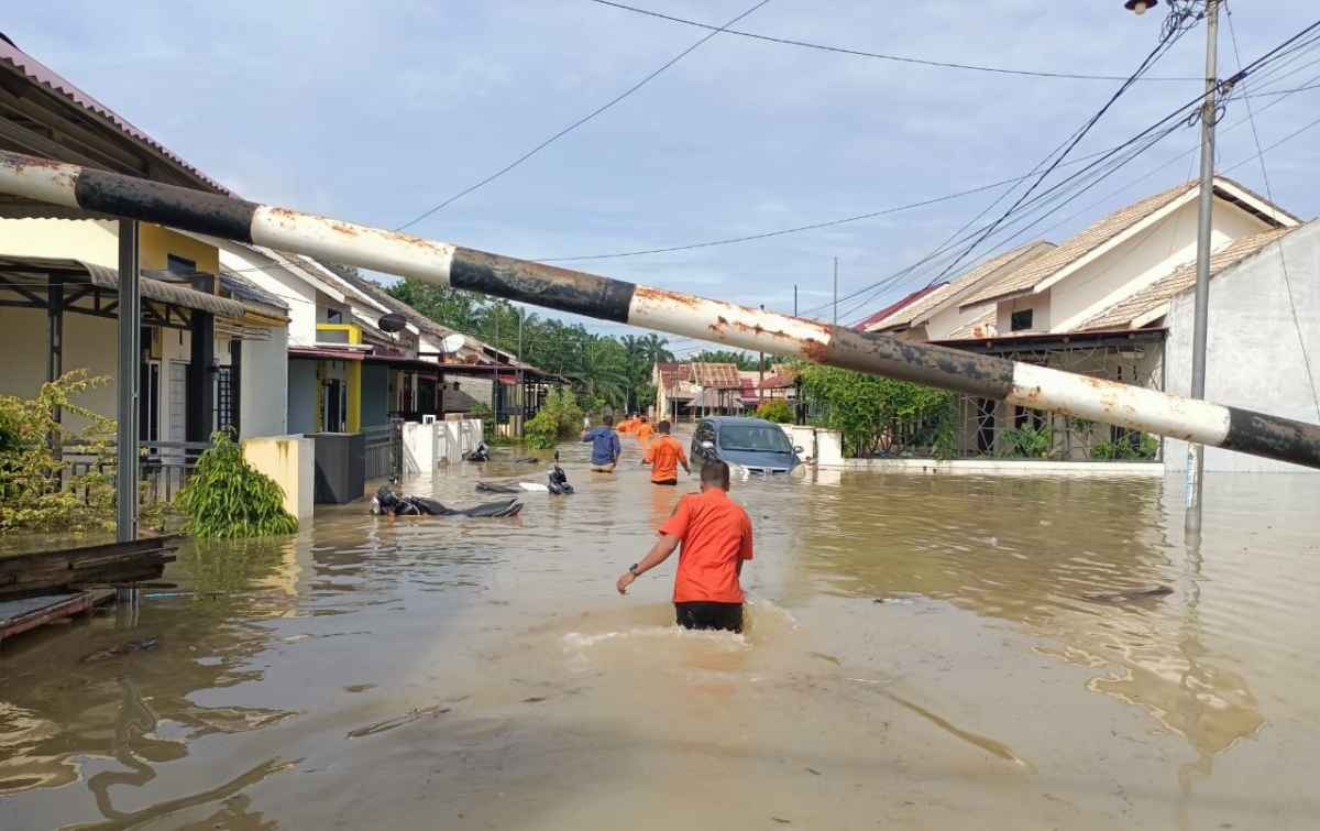 Bupati Labuhanbatu Utara Tetapkan Status Keadaan Darurat Banjir