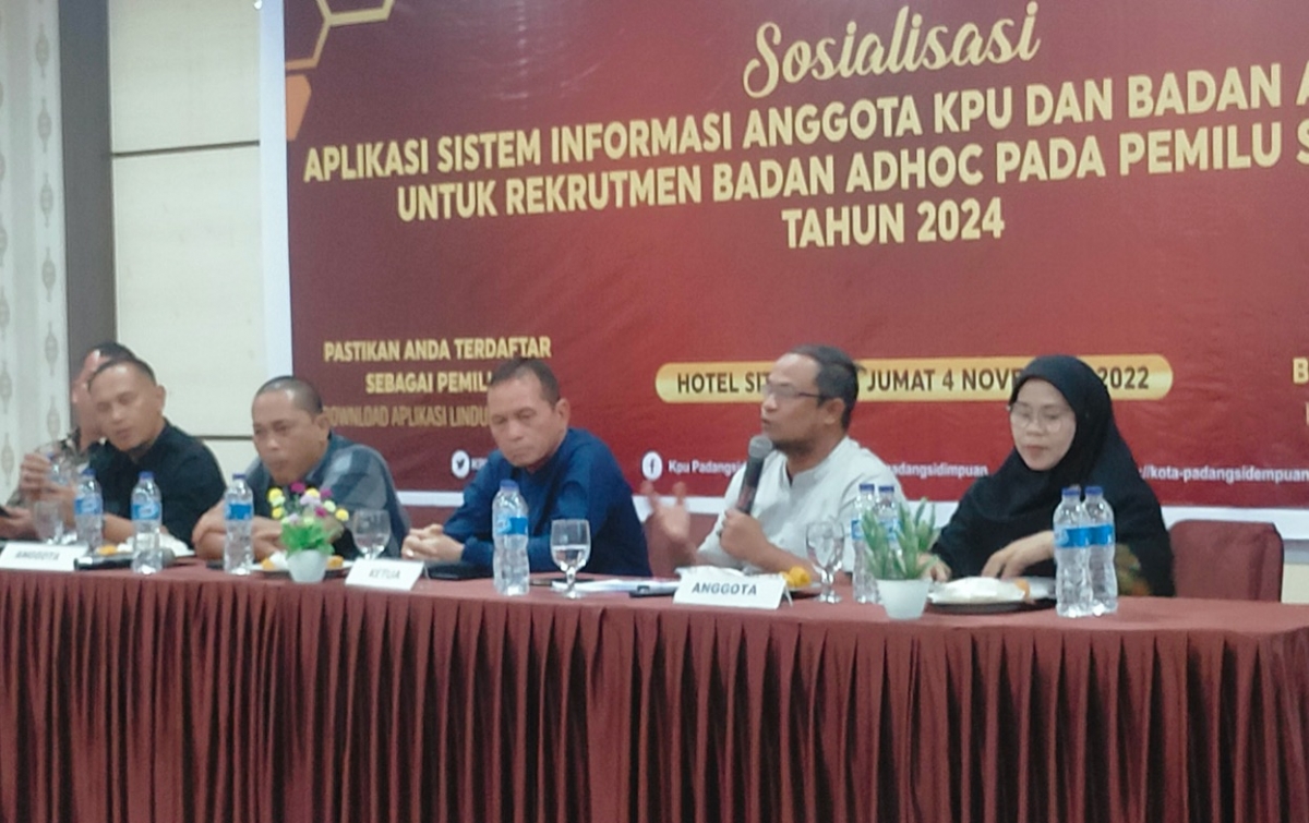 KPU Padangsidimpuan Sosialisasi Aplikasi SIAKBA