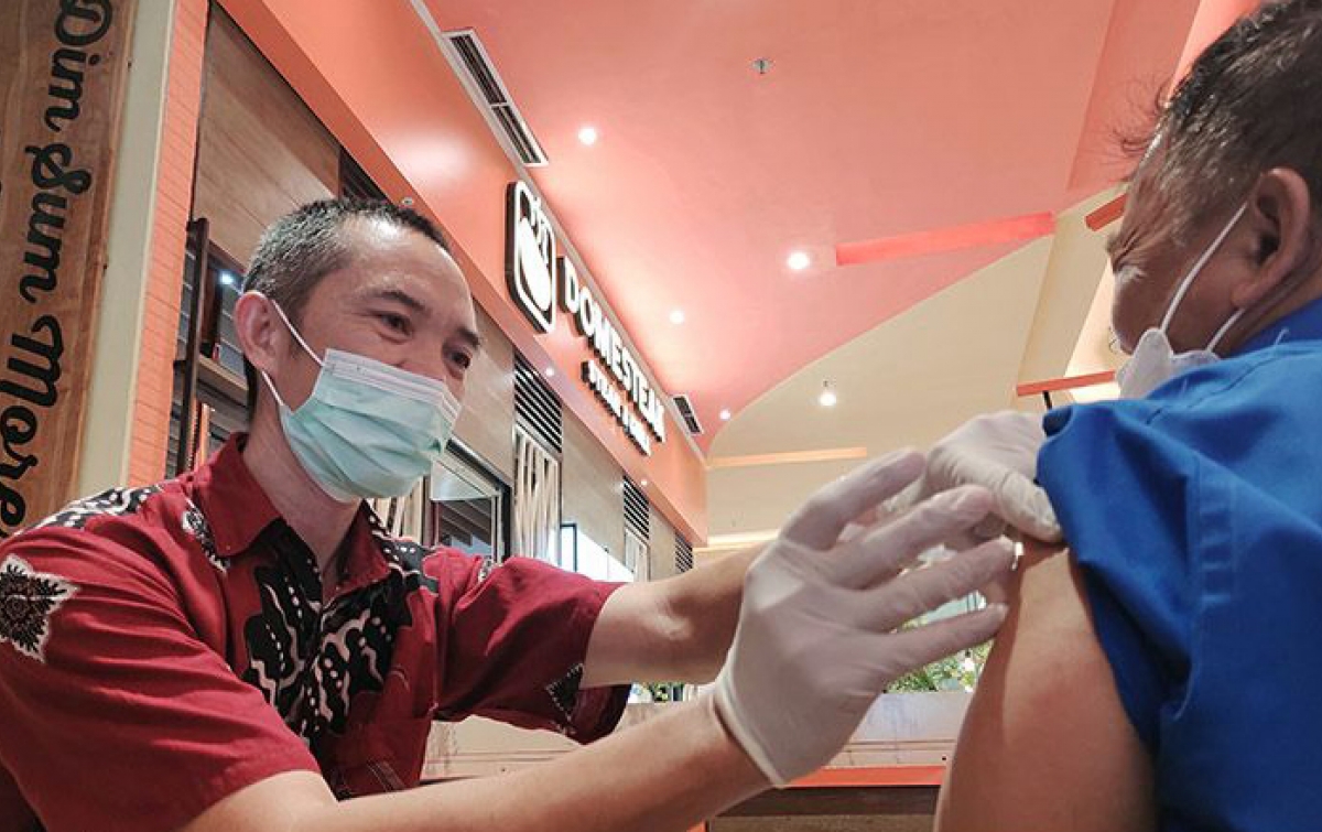 Vaksinasi Dosis Ketiga di Indonesia Capai 65.552.898 Orang
