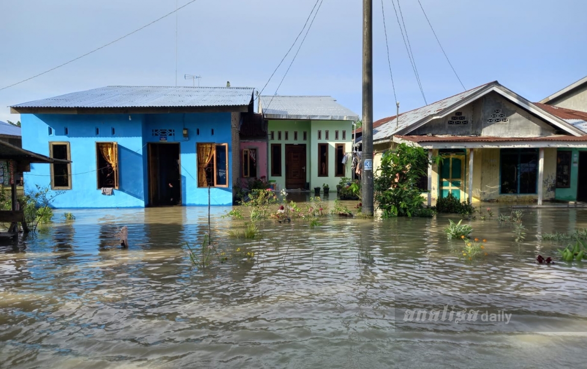 Warga Tanjung Beringin Sergai Akui Banjir Tahun Ini Lebih Besar