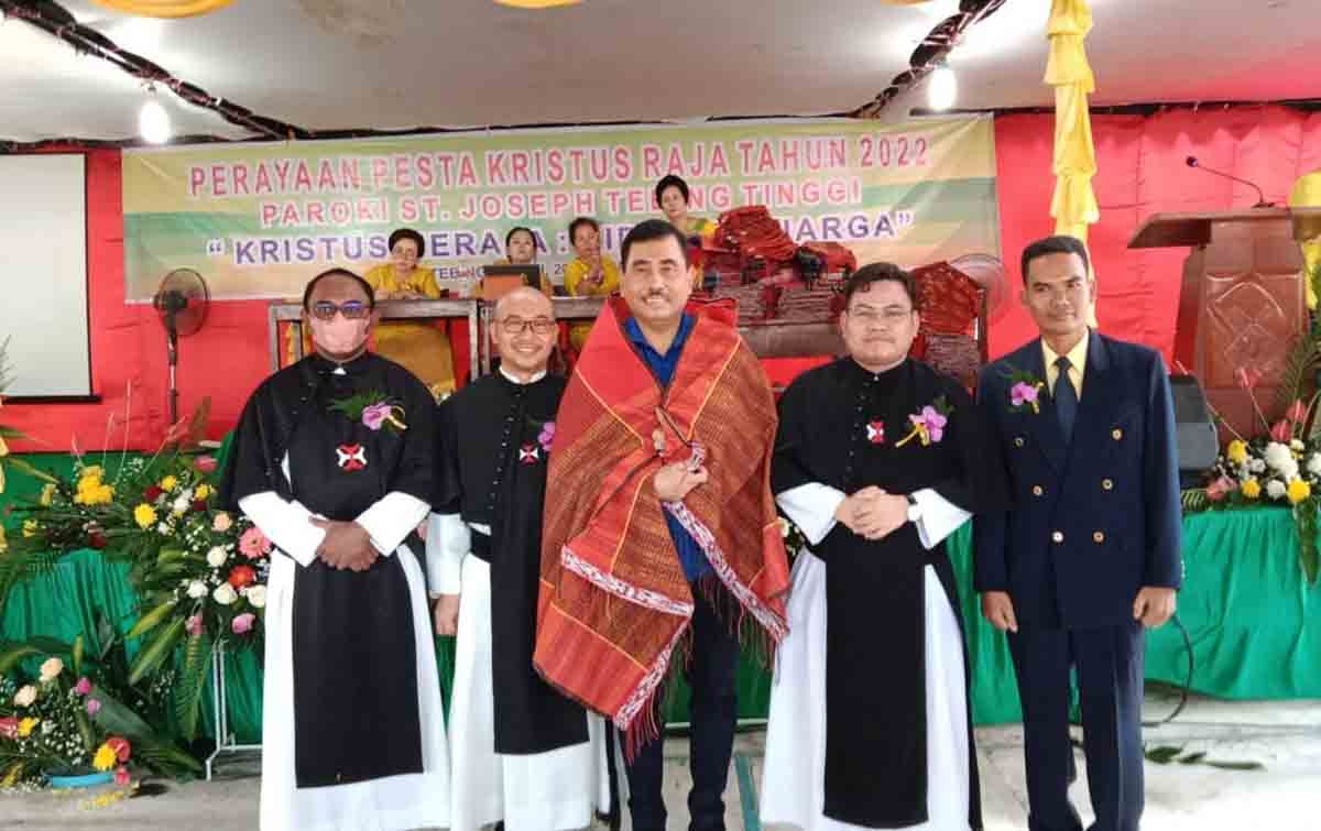 Pastor dan Umat Dukung Hendrik Sitompul Pileg 2024