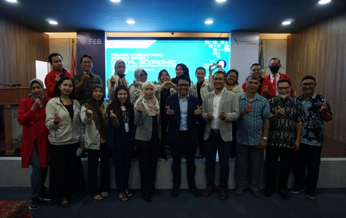 Prodi Akuntansi FEB USU Gelar Seminar Internasional 'Digital Economic In Southeast Asia: Innovation and Future'