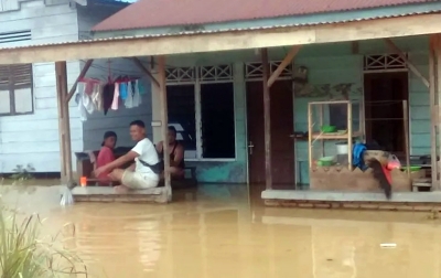 Banjir di Besitang dan Tanjung Pura, 1.319 Kepala Keluarga Terdampak