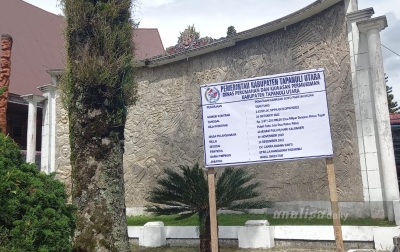 Pemkab Taput Gelontorkan Rp 2,8 Miliar untuk Tata Kawasan Sopo Partungkoan