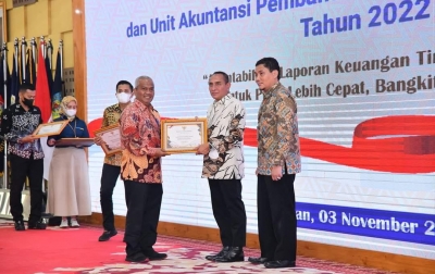 Pemkab Palas Terima WTP 3 Tahun Berturut