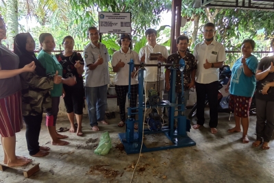 Dosen Polmed Berdayakan Pembudidaya Jamur Tiram di Desa Lau Bakeri