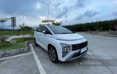 Test Drive Hyundai Stargazer di Jalan Tol Medan-Tebingtinggi, Menikmati Fitur Unggulan