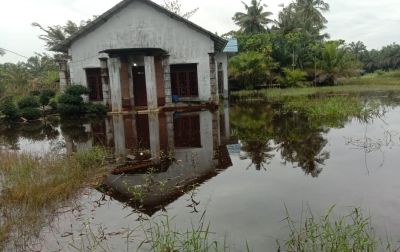 Banjir Masih Merendam 2 Kecamatan di Langkat