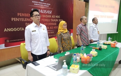 KPU Langkat Sosialisasikan Badan Adhoc Penyelenggara Pemilu