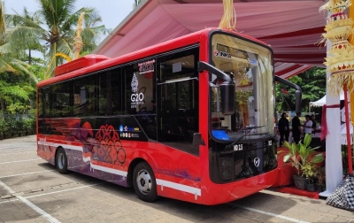 Menengok Bus Listrik Merah Putih yang Diluncurkan Mendikbudristek dan Menhub di Bali