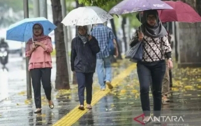 Kota Medan Pada Rabu Berpotensi Dilanda Hujan