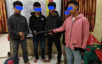 Polsek Kota Kisaran Amankan 5 Remaja Pembuat Onar