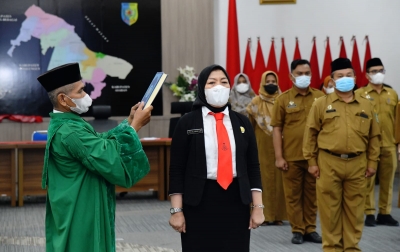 Norma Deli Dilantik Sebagai Pj Sekda Batubara