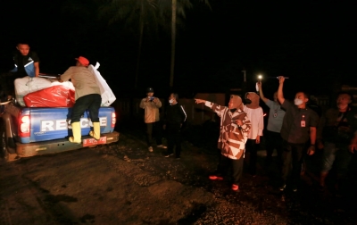 Mensos Terjun Langsung Pastikan Penyaluran Logistik Korban Gempa Cianjur
