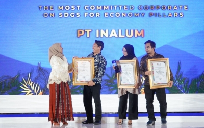Inalum Raih 5 Penghargaan CSR