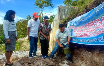 Ikut Kembangkan Desa Wisata Sigaol Simbolon, Pelindo Bangun Toilet-Sarana Air Bersih