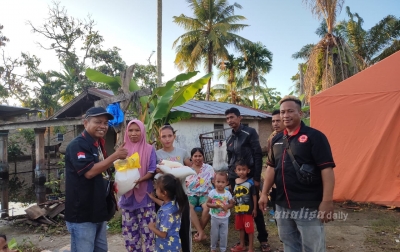 Forwakum Sergai Serahkan Bantuan untuk Korban Banjir di Tanjung Beringin dan Sei Rampah