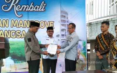 Ekowisata Hutan Mangrove Langsa Resmi Dibuka Kembali