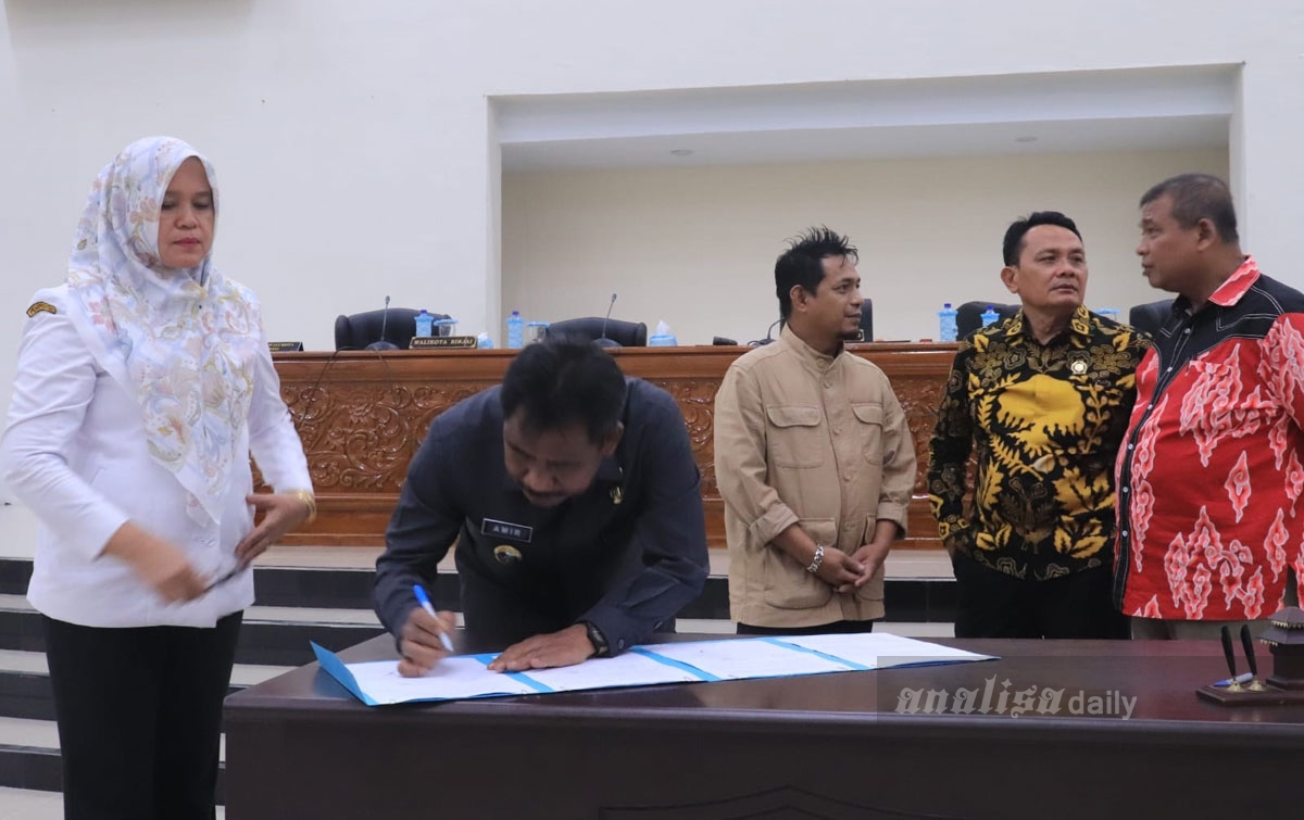 Ranperda APBD Kota Binjai Tahun Anggaran 2023 Disahkan