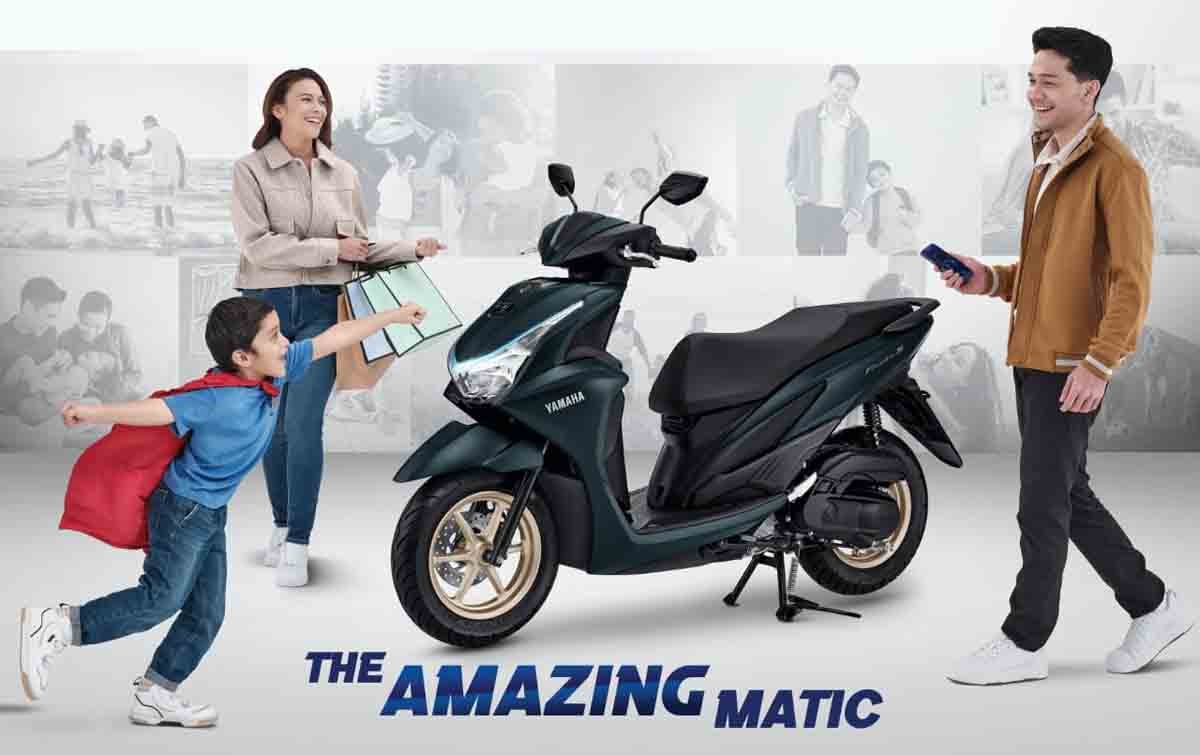 Yamaha FreeGo 125 Connected Jadi Primadona Keluarga Muda Indonesia