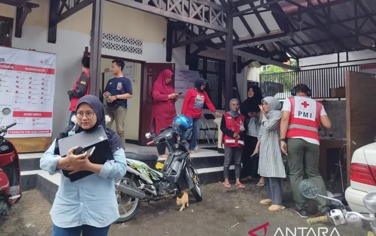 Gempa Garut, Warga di Cianjur Berhamburan Keluar Rumah