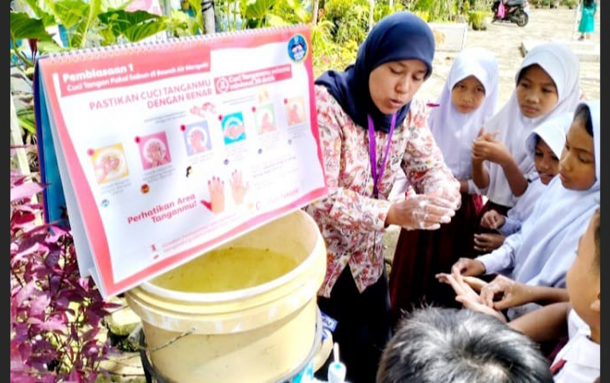HeartIndo Sosialisasikan PHBS di Aceh, Sumut, dan Sumbar