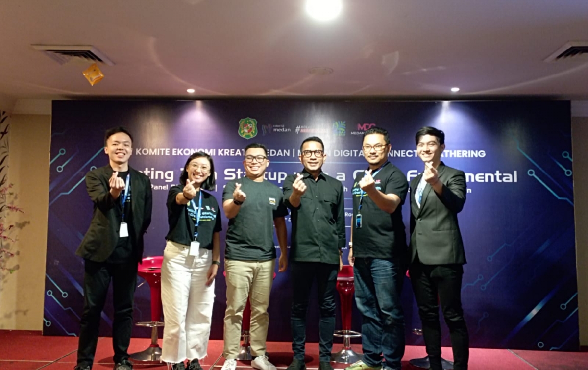 Koekraf Buka Kesempatan StartUp Berkembang, Undang Amazon di Gathering Medan Digital Connect