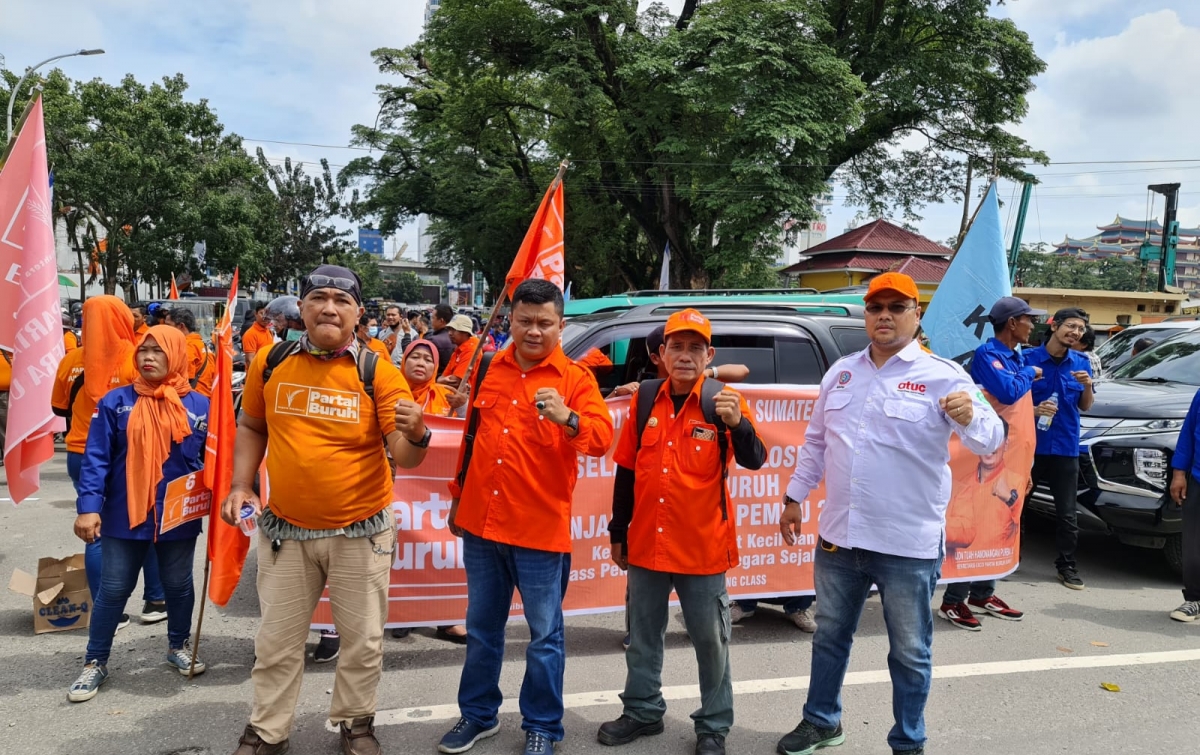 Lolos Jadi Peserta Pemilu, Partai Buruh Sumut Targetkan Masuk 6 Besar di DPRD