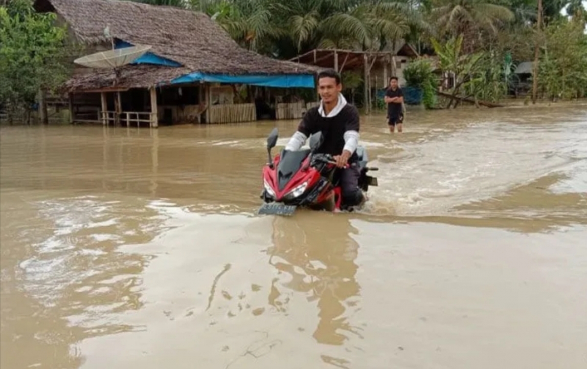 BPBD Aceh Timur: 154 Unit Rumah Masih Terendam Banjir