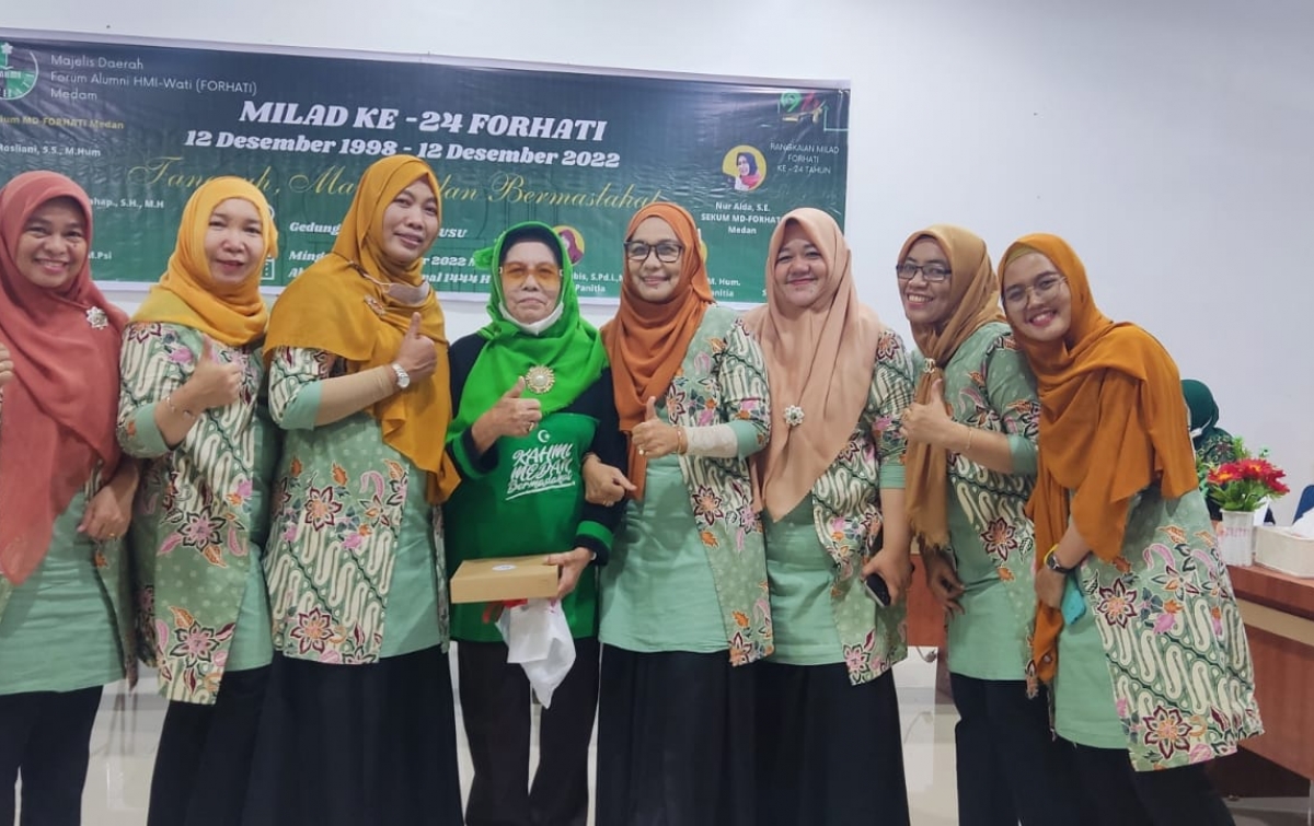 Presidium FORHATI Medan Gaungkan Literasi Alquran dalam Perayaan Milad ke-24