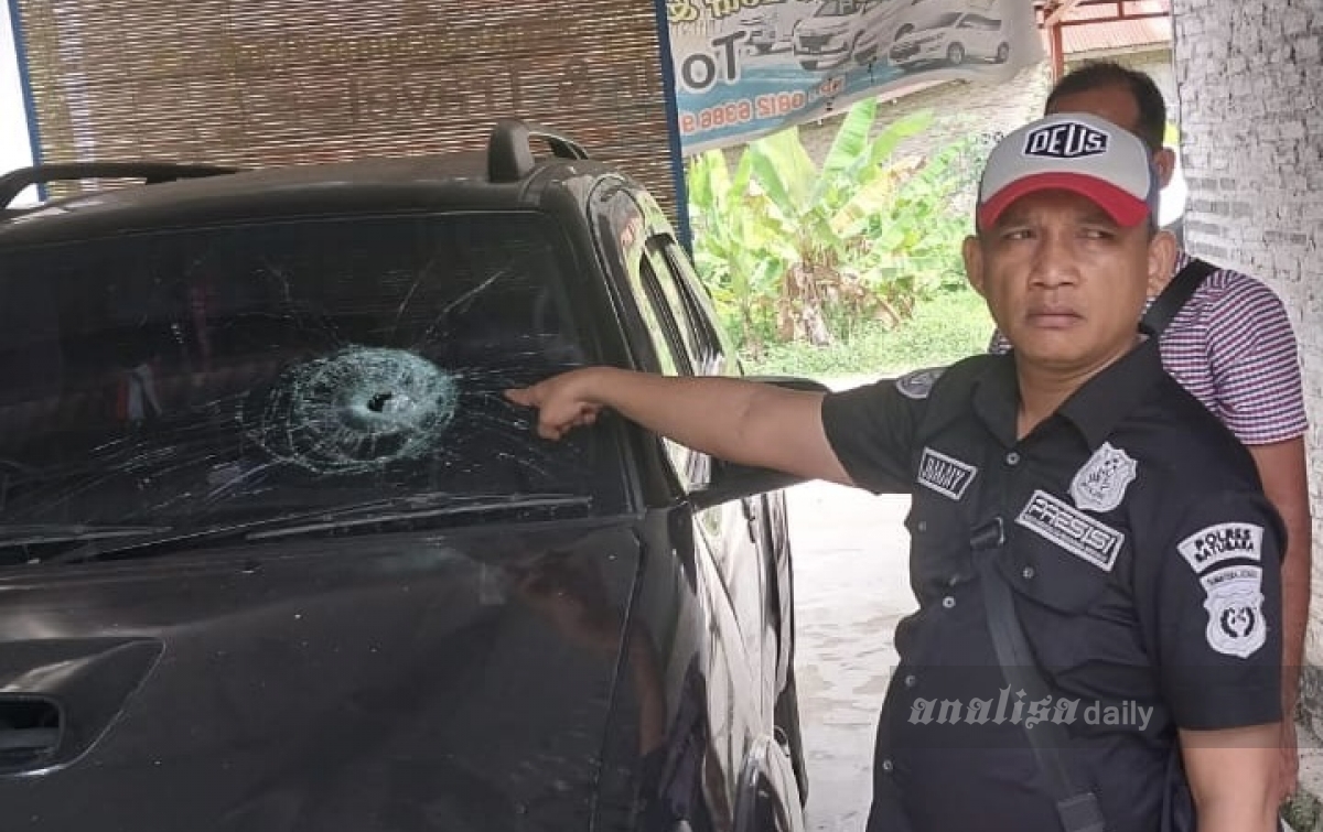 Mobil Ketua Ferari Batubara Dirusak OTK