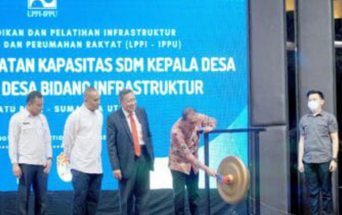 Pelatihan Peningkatan Kapasitas SDM Kades-Aparatur Bidang Infrastruktur Kabupaten Batubara Sukses