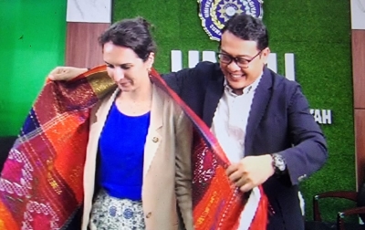 Perkuat Kerja Sama, Atase Kebudayaan Amerika Kunjungi UMSU