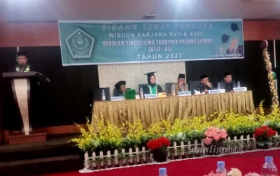 STIT- PL Gunungtua Gelar Wisuda Angkatan XVI