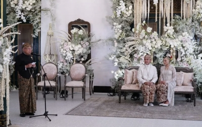 Wapres Ma’ruf Amin Beri Nasihat Pernikahan untuk Kaesang dan Erina