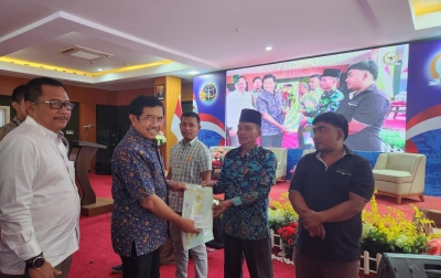 Ongku P Hasibuan Perjuangkan Penambahan Target Kuota Sertifikat Tanah PTSL