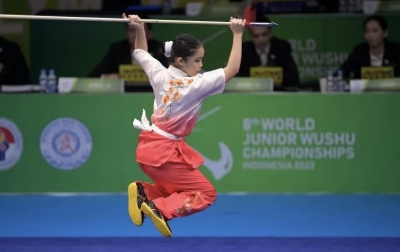 Indonesia Finis Posisi 3 Besar Kejuaraan Dunia Wushu Junior 2022